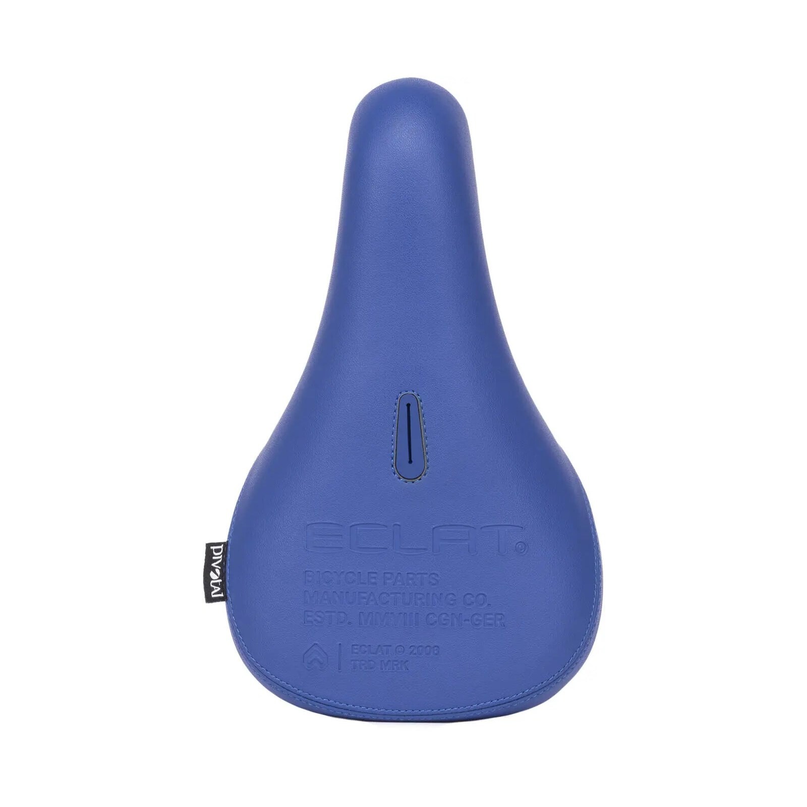 sedlo ECLAT - Bios Fat V2 Pivotal BMX Seat Blue Leather (BLUE LEATHER) velikost: OS