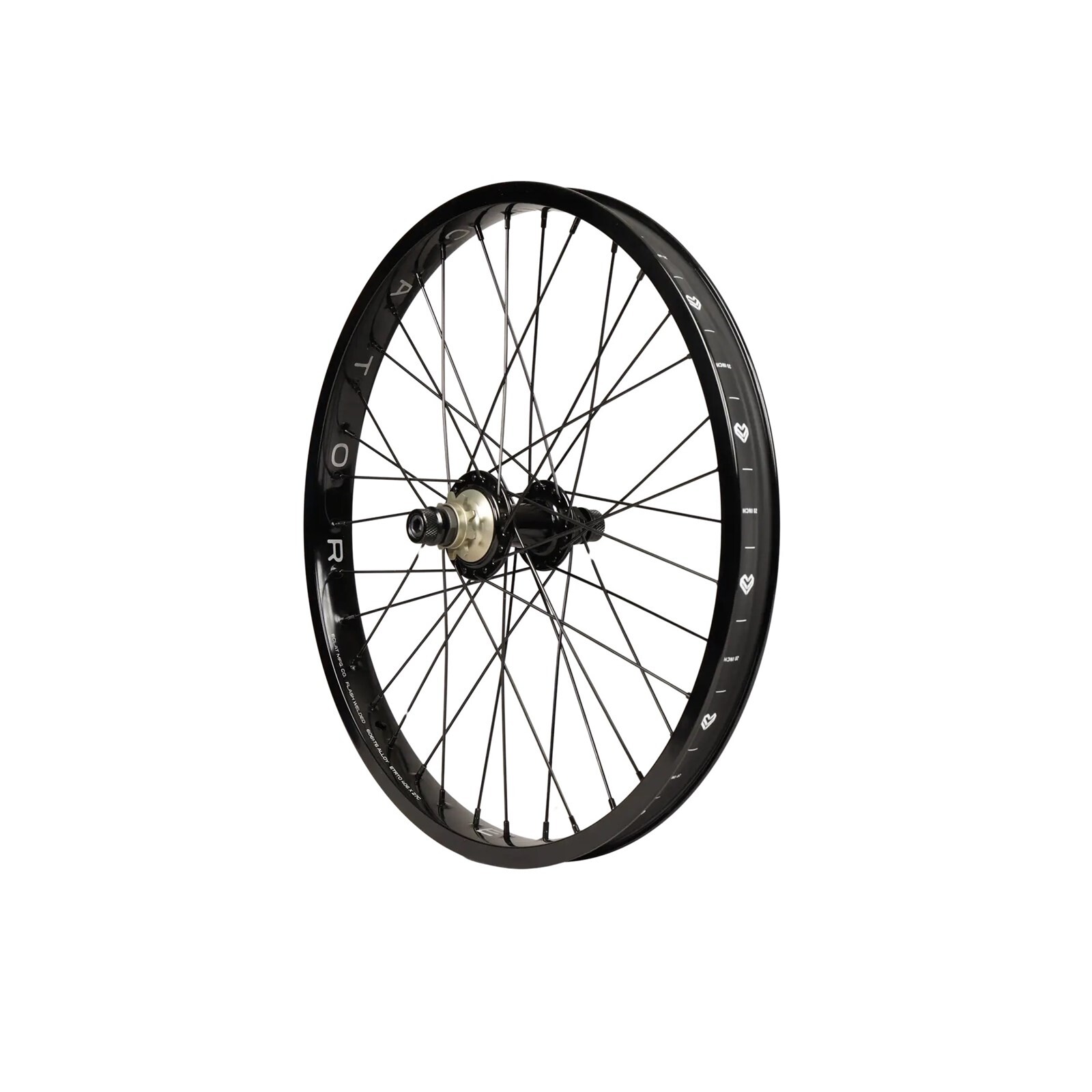 kolo ECLAT - Locator Exile 20 Cassette BMX Wheel Black (BLACK)