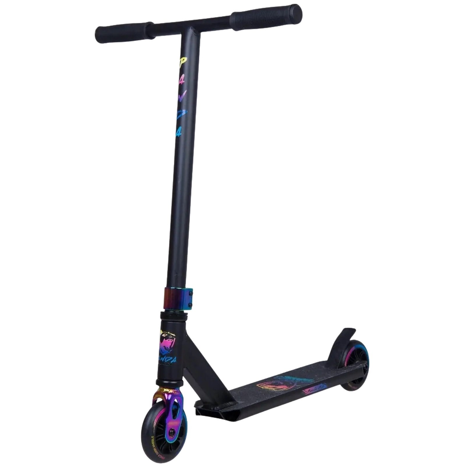 koloběžka PANDA - Cub Pro Scooter Black/Rainbow (BLACK/RAINBOW)