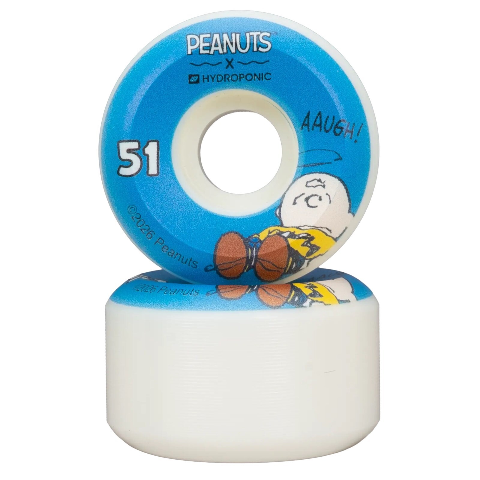kolečka HYDROPONIC - x Peanuts Skateboard Wheels 51mm Charlie Brown (CHARLIE BROWN)
