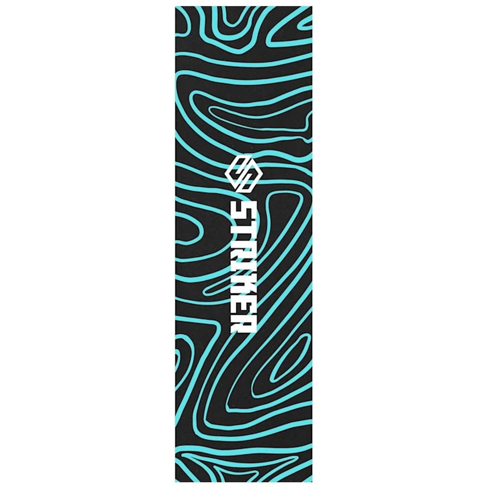 grip STRIKER - Topo Swirl Pro Scooter Griptape Teal (TEAL)