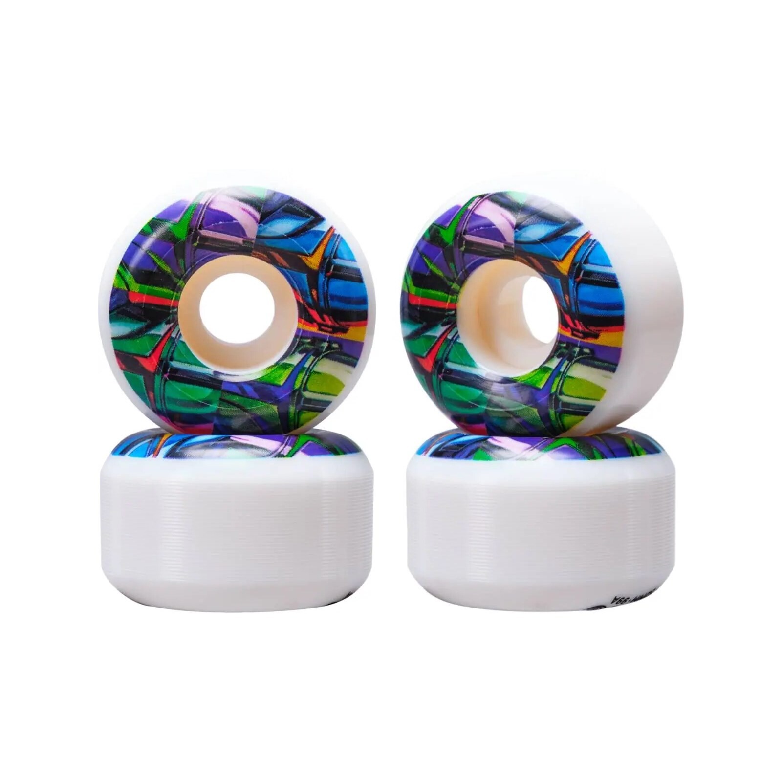 kolečka ELEMENT - Mandalorian 99A Skateboard Wheels 4-Pack 52mm White (WHITE)