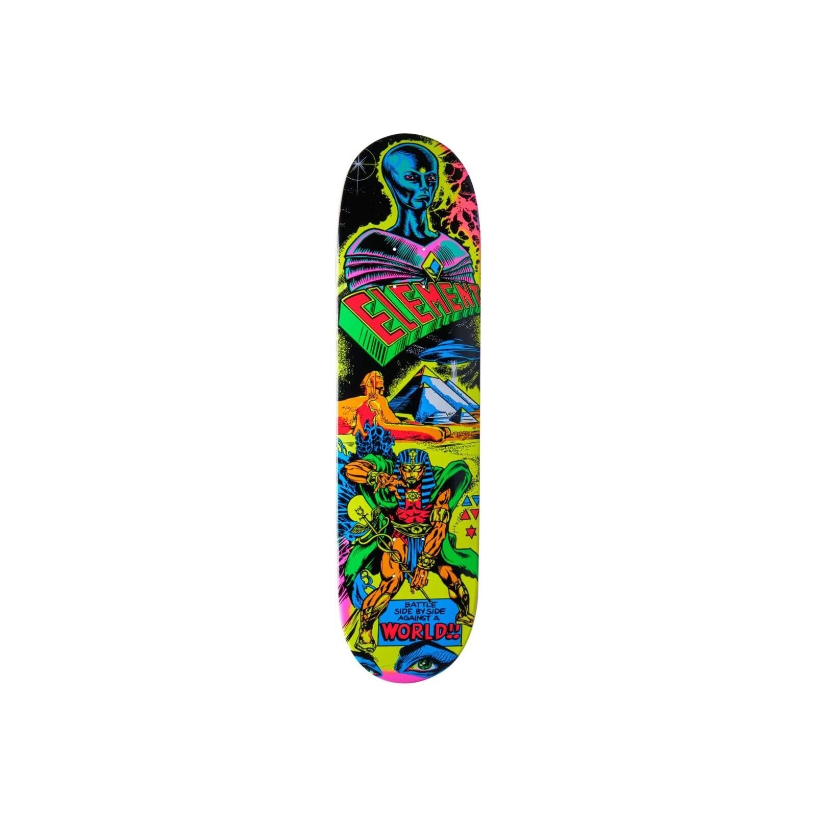 deska ELEMENT - Escape From Skateboard Deck 8.25 The World (THE WORLD)