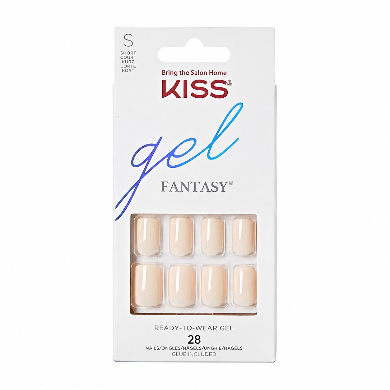 KISS Nalepovací nehty Gel Fantasy Nails 28 ks