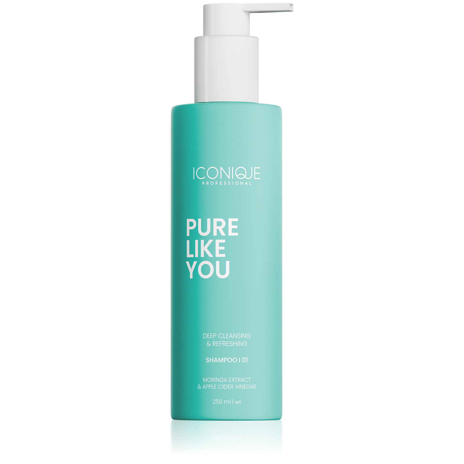 ICONIQUE Professional Hloubkově čistící šampon Pure Like You Shampoo 250 ml