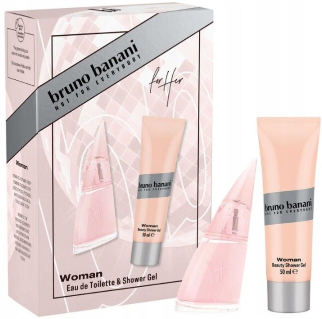 Bruno Banani Woman - EDT 30 ml + sprchový gel 50 ml