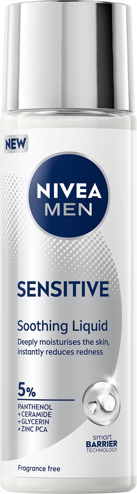 Nivea Lehký zklidňující fluid Men Sensitive Soothing Liquid 100 ml