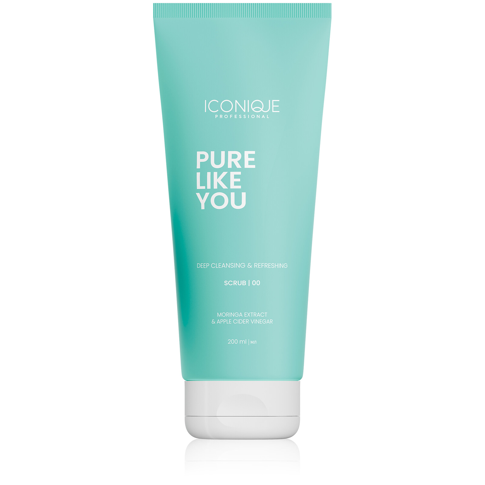 ICONIQUE Professional Hloubkově čistící peeling Pure Like You Scrub 200 ml
