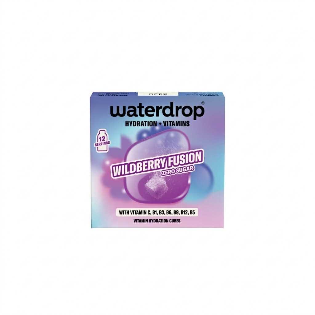 Waterdrop Microdrink – Šumivá kostka Wildberry fusion 12 kusů