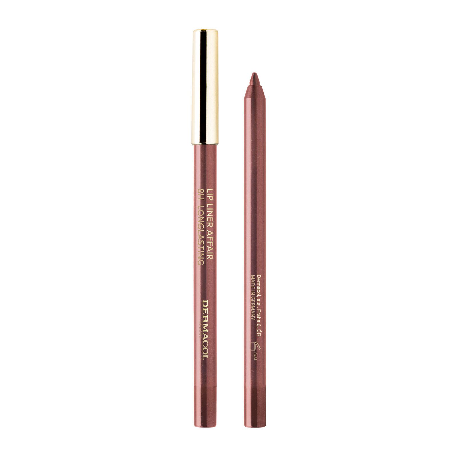 DERMACOL 8H Lip Liner Affair Krémová tužka na rty 3, 1.26 g