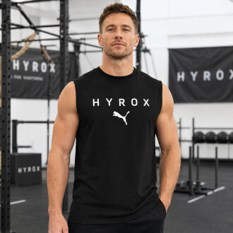 Puma Tílko UNISEX PUMA HYROX CUTOFF - černé 527176-01