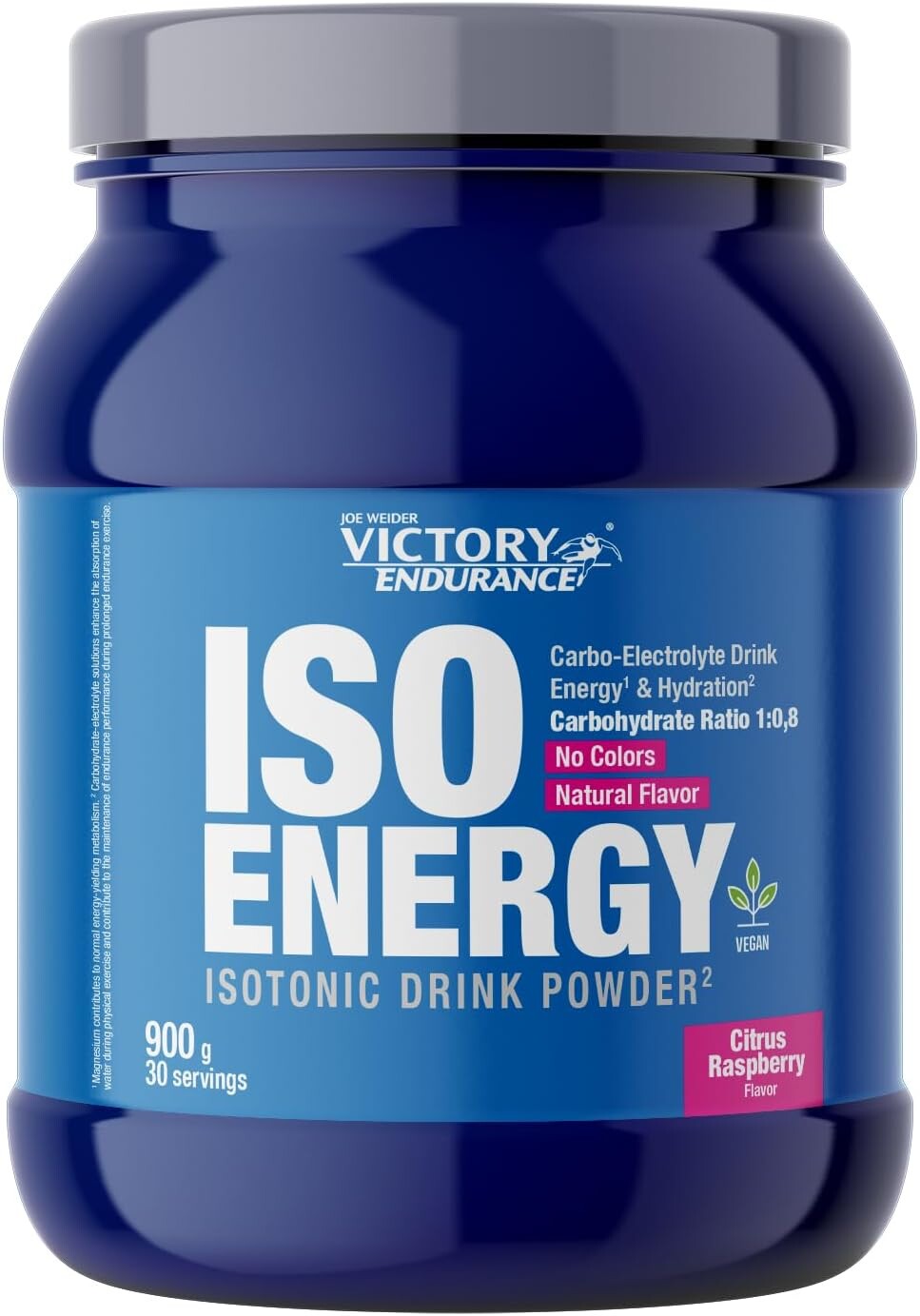 Weider Iso Energy 900 g, izotonický nápoj s L-glutaminem, Citrus Raspberry