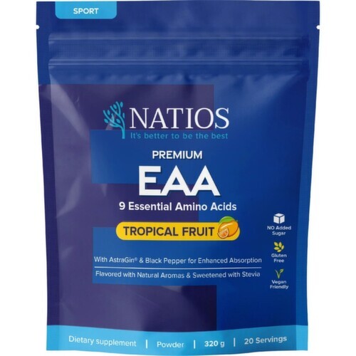 NATIOS Premium EAA Tropické ovoce 320g