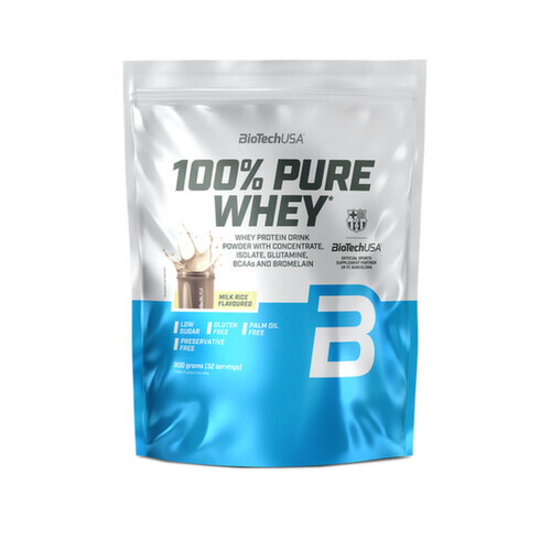 BioTech 100% Pure Whey Mléčná rýže 900 g