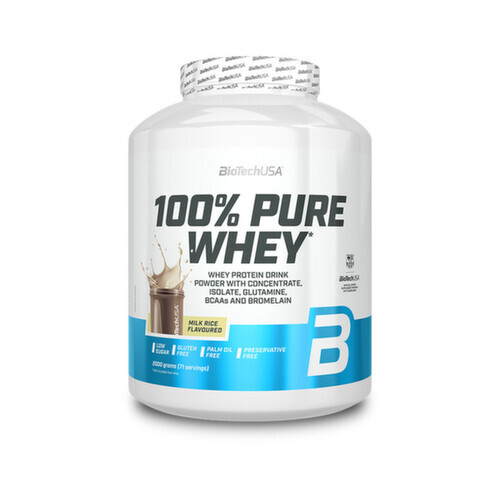 BioTech 100% Pure Whey Mléčná rýže 2000 g