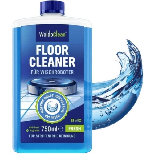 WoldoClean Čistič podlah pro robotické vysavače 750 ml