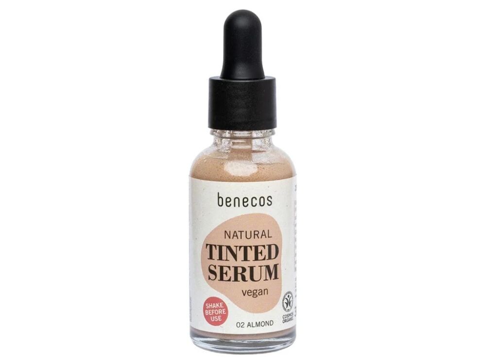 Benecos Tónované pleťové sérum - 02 almond 30 ml BIO