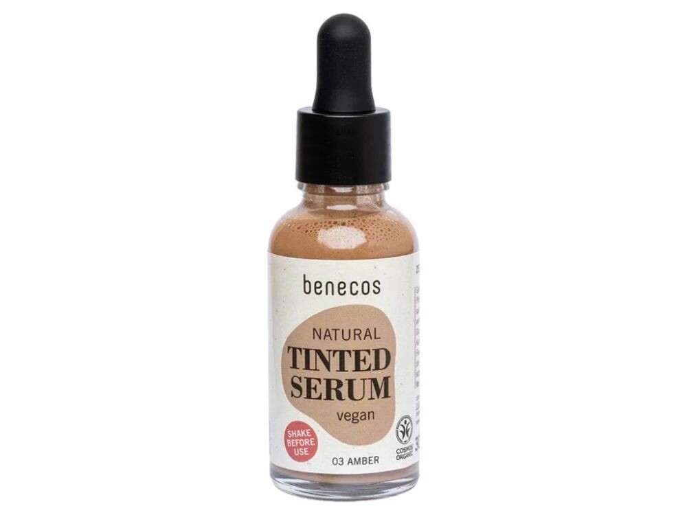 Benecos Tónované pleťové sérum - 03 amber 30 ml BIO