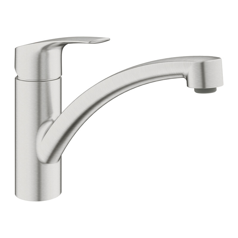 Baterie dřezová stojánková Grohe Eurosmart SuperSteel 33281DC3