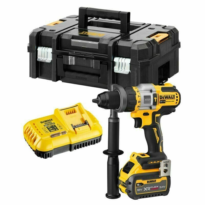 Vrtačka s příklepem AKU DeWALT DCD999X1