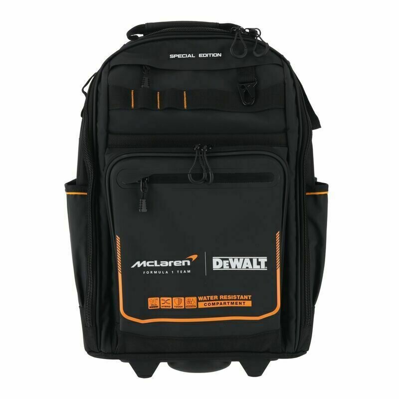 Batoh s kolečky a teleskopickou rukojetí DeWALT McLaren DWST60101-9