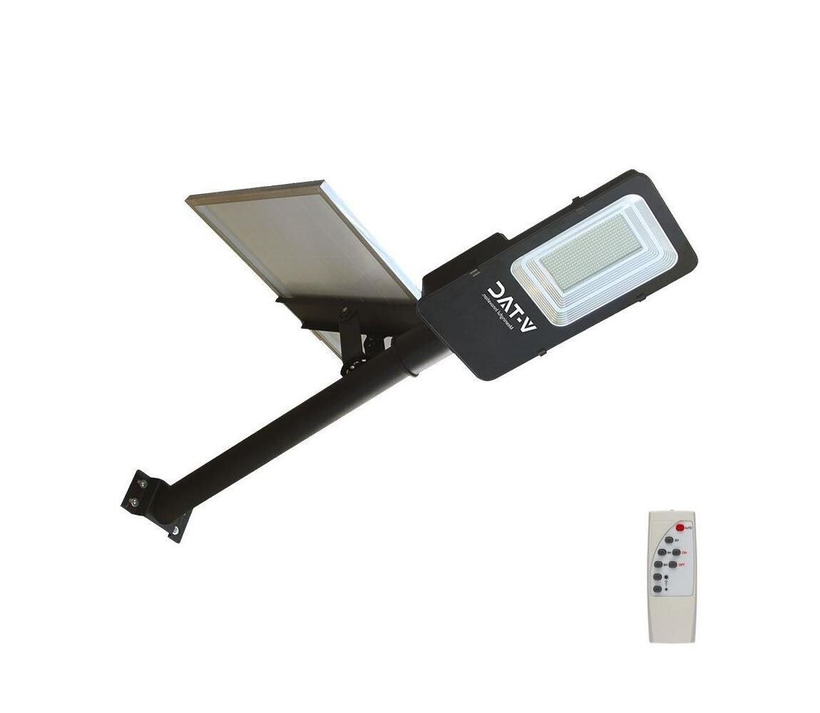 LED Stmívatelná solární pouliční lampa HYBRID LED/50W/230V 4000K IP65 + DO 23578