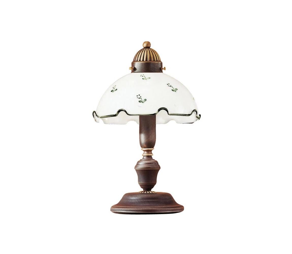 Kolarz 731.73.21 - Stolní lampa NONNA 1xE27/75W/230V zelená 731.73.21