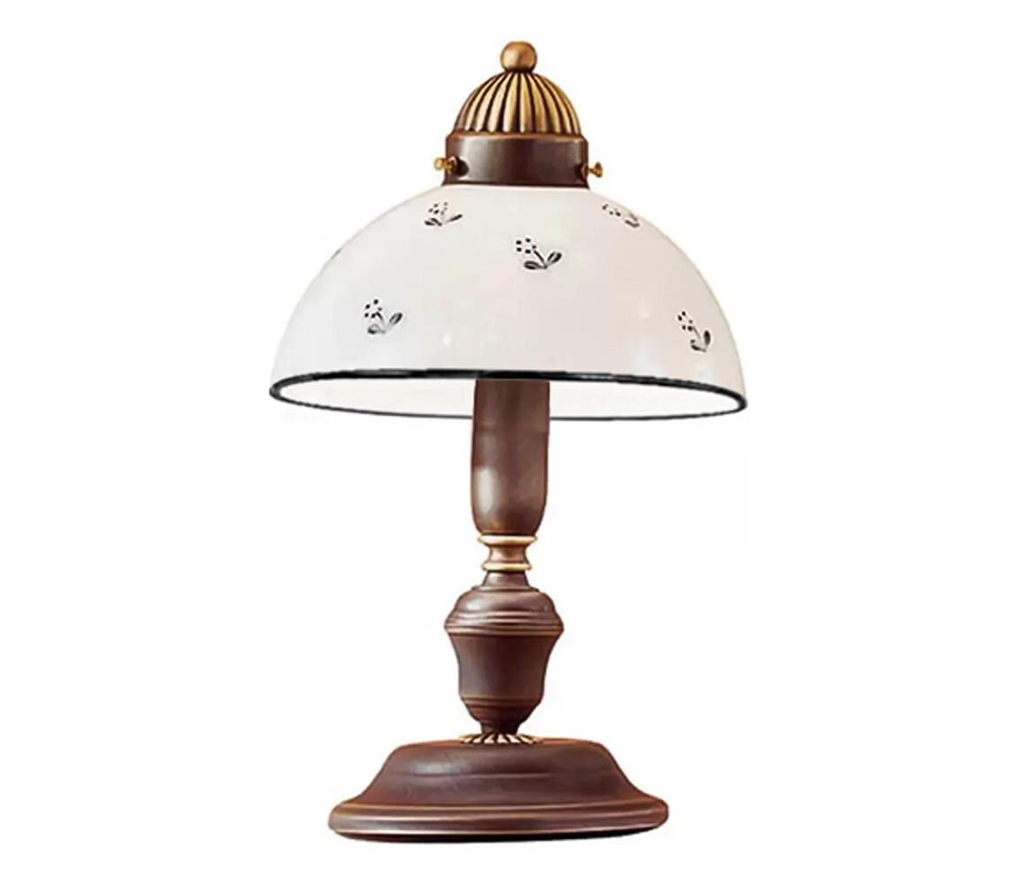 Kolarz 731.73.16 - Stolní lampa NONNA 1xE27/75W/230V modrá 731.73.16