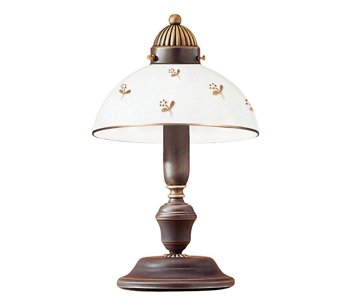 Kolarz 731.73.170 - Stolní lampa NONNA 1xE27/75W/230V květiny rose gold 731.73.170