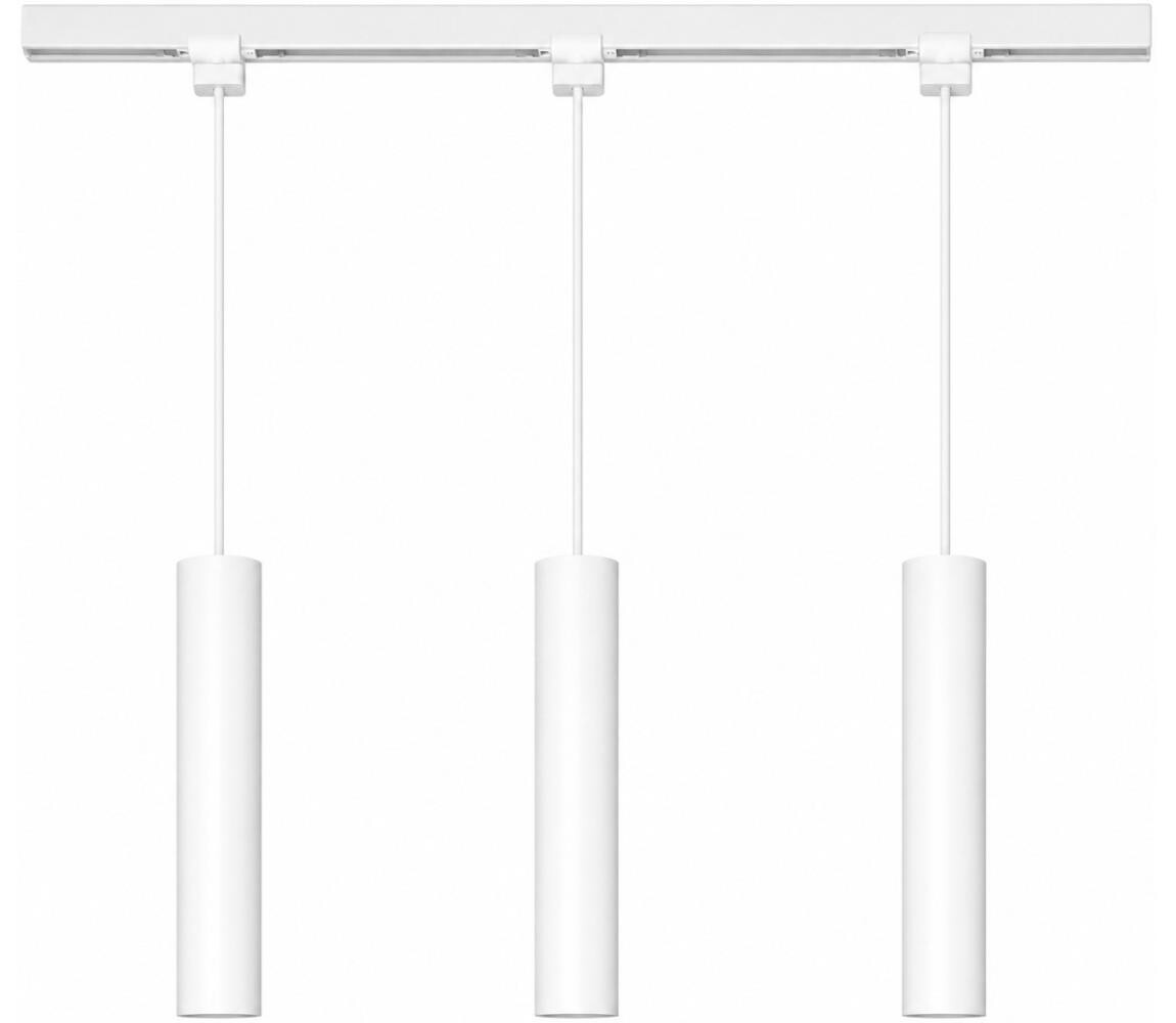 Philips - Lustr na lanku v lištovém systému EASYLINK 3xGU10/7W/230V 157 cm bílá 8721103091260