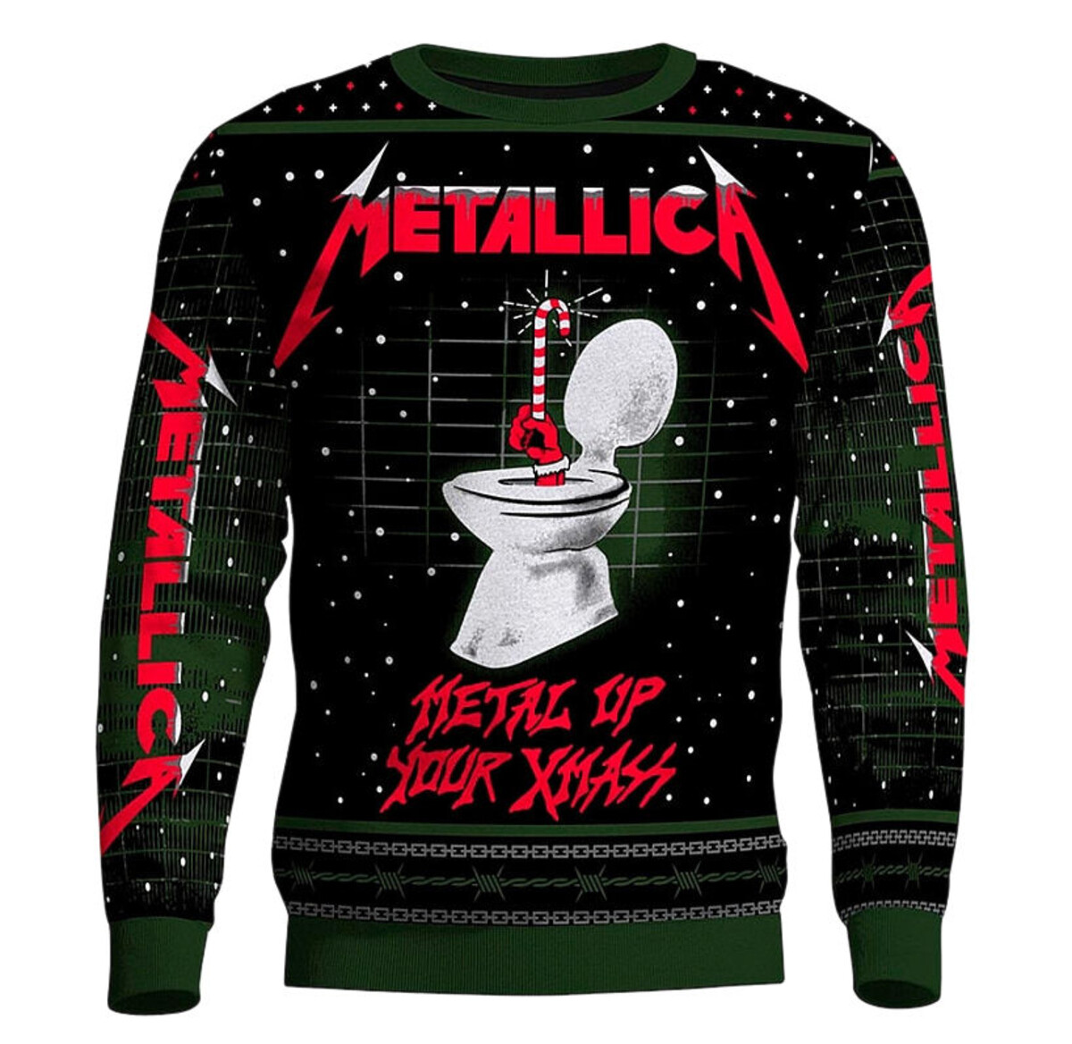 svetr pánské Metallica - Metal Up Your Ass Xmass - PLASTIC HEAD - PHDMTLXMAS2023 M