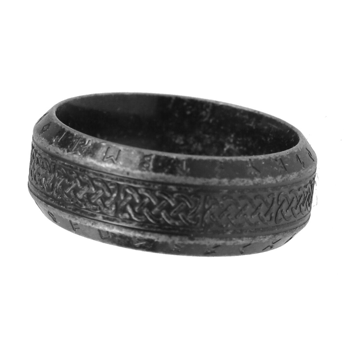 prsten Nordic Vintage Viking - Black 7