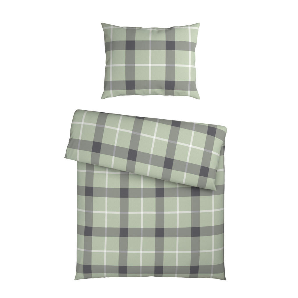 Esposa POVLEČENÍ, flanel, světle šedá, 140/200 cm