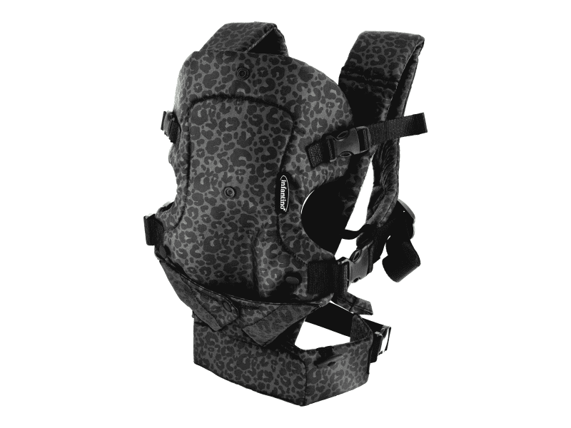 Infantino Nosítko Flip 4v1 Convertible Leopard Black
