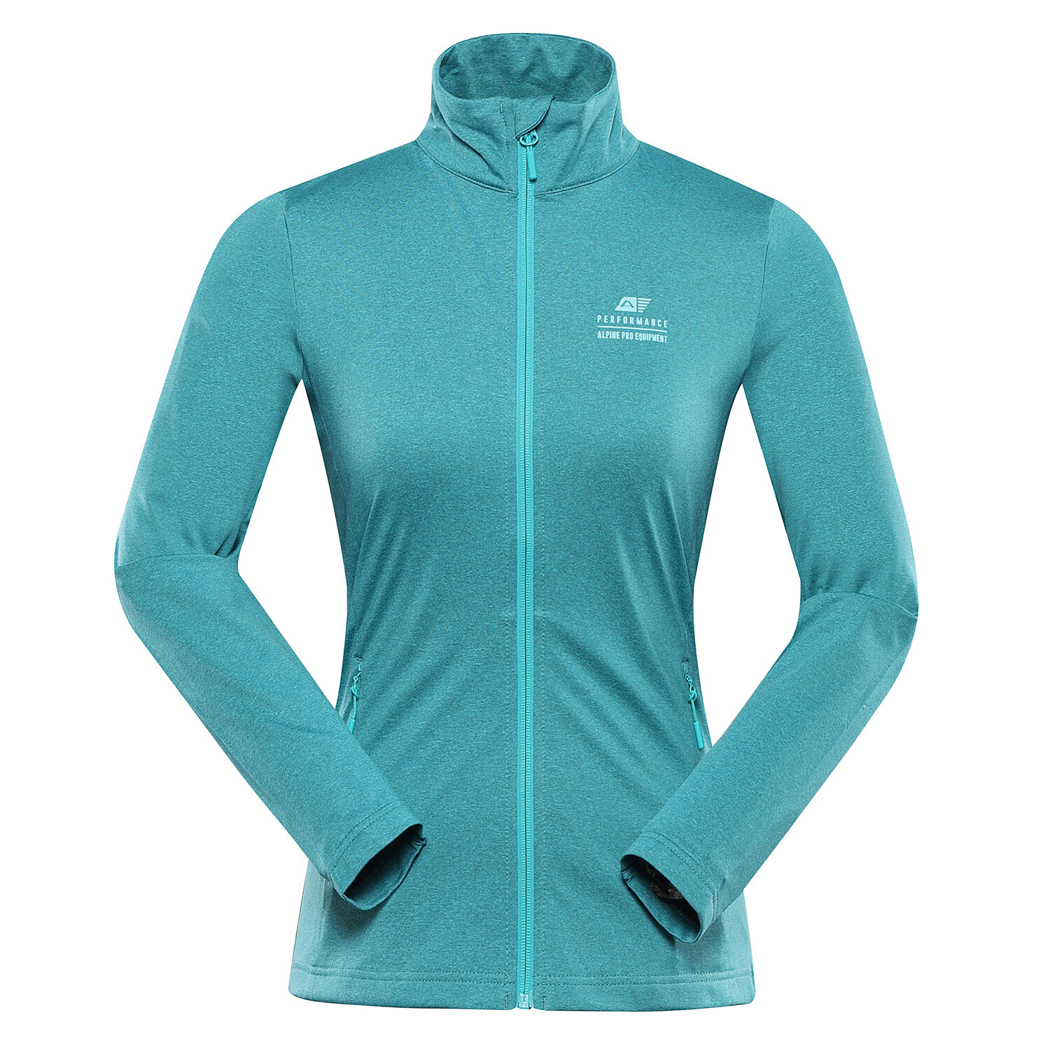 Dámská rychleschnoucí mikina ALPINE PRO GOLLA ceramic