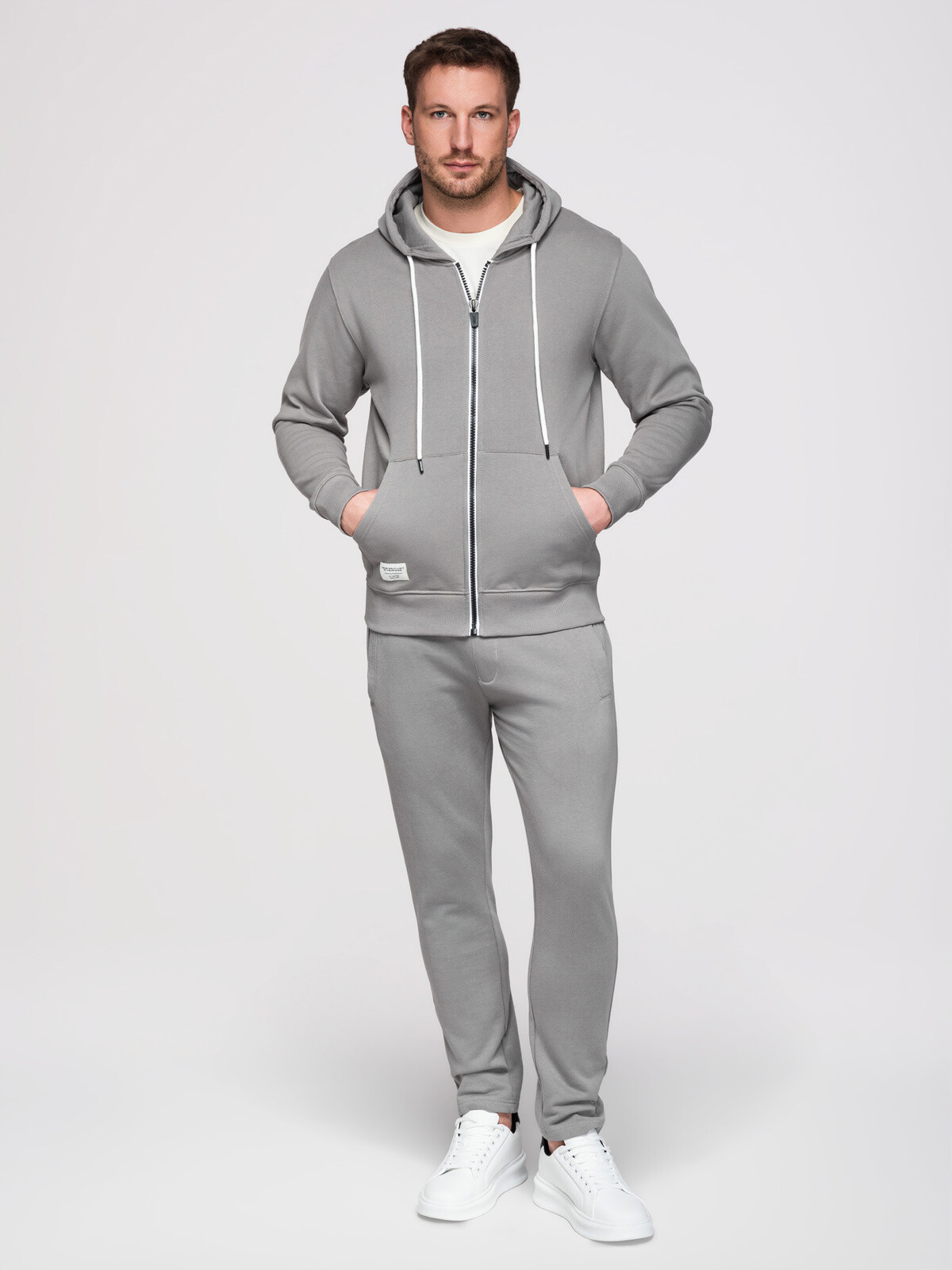 Pánská souprava Ombre: zip-up mikina a tepláky