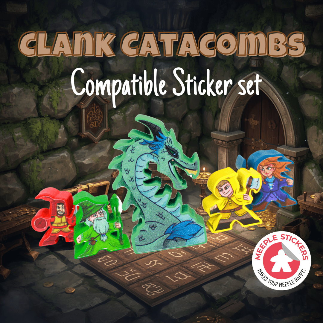 MeepleStickers Samolepky pro Břink! V katakombách