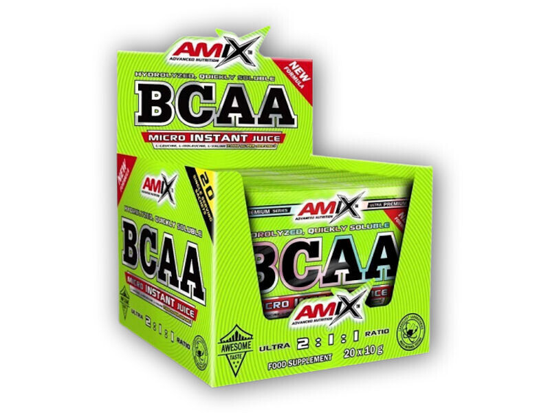 Amix High Class Series 10x BCAA Micro Instant Juice 10g sáček - AKCE Varianta: juicy orange