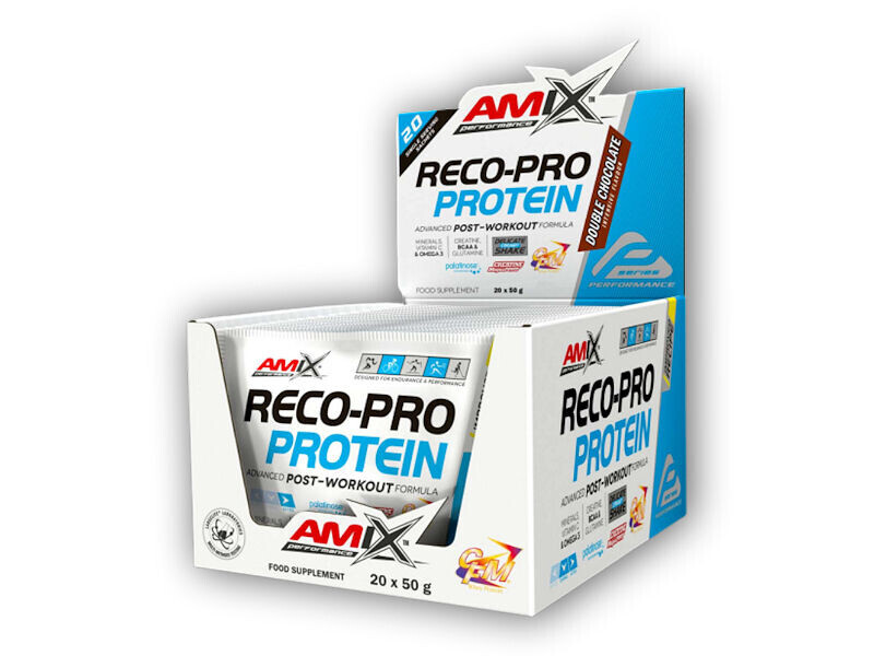 Amix Performance Series 10x Reco Pro 50g - AKCE Varianta: double chocolate