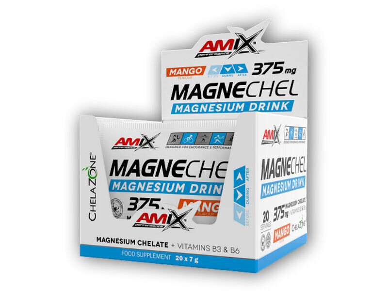 Amix Performance Series 10x MagneChel Magnesium Chelate drink 7g sáček - AKCE Varianta: mango