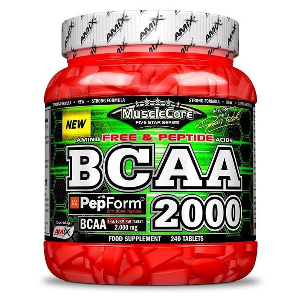 Amix MuscLe Core Five Star Series BCAA 2000 with Pepform 240 tablet