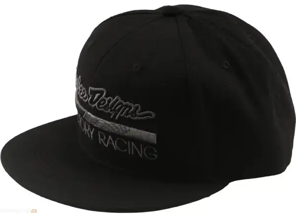 Troy Lee Designs Factory Racing kšiltovka Black/Gray vel. Uni.