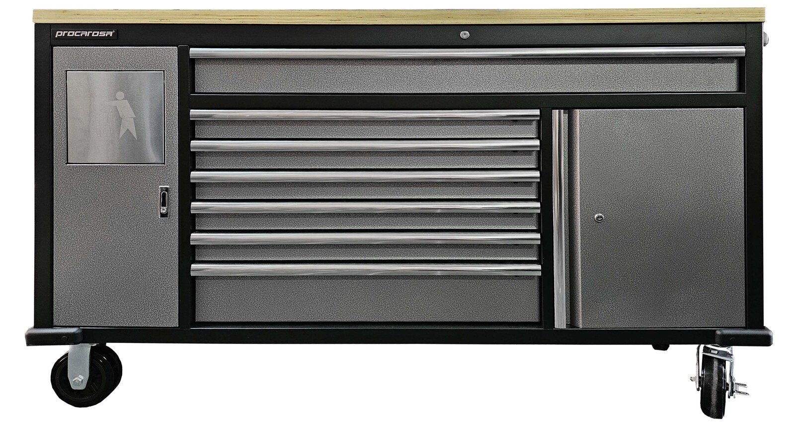 Procarosa® Dílenský ponk pojizdný box Procarosa PROFI TGC-1372