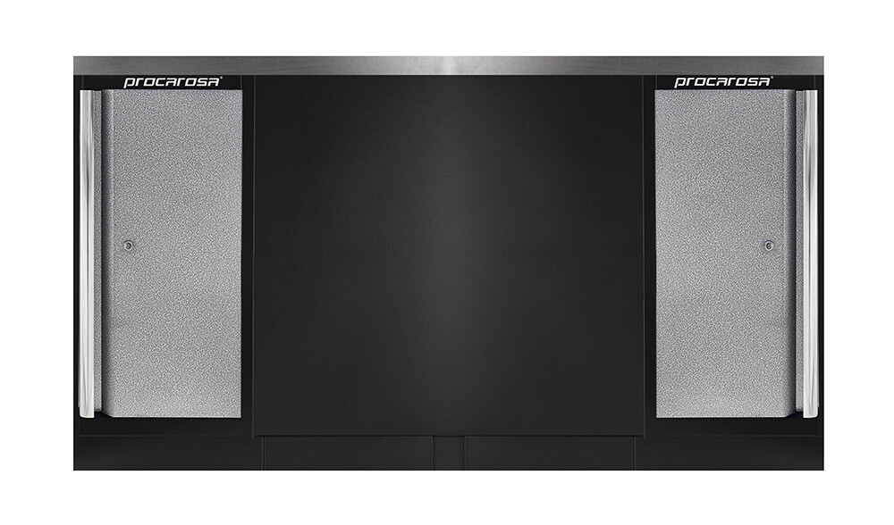 Procarosa® Sestava dílenských skříněk Procarosa PROFI TGC-1300B Pracovní deska:: nerezová