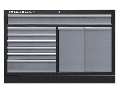 Procarosa® Dílenská skříňka Procarosa PROFI TGC-1390 Barva: Šedá