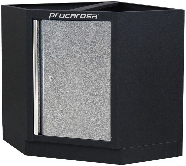 Procarosa® Rohová dílenská skříňka Procarosa PROFI TGC-1300B Barva: Šedá