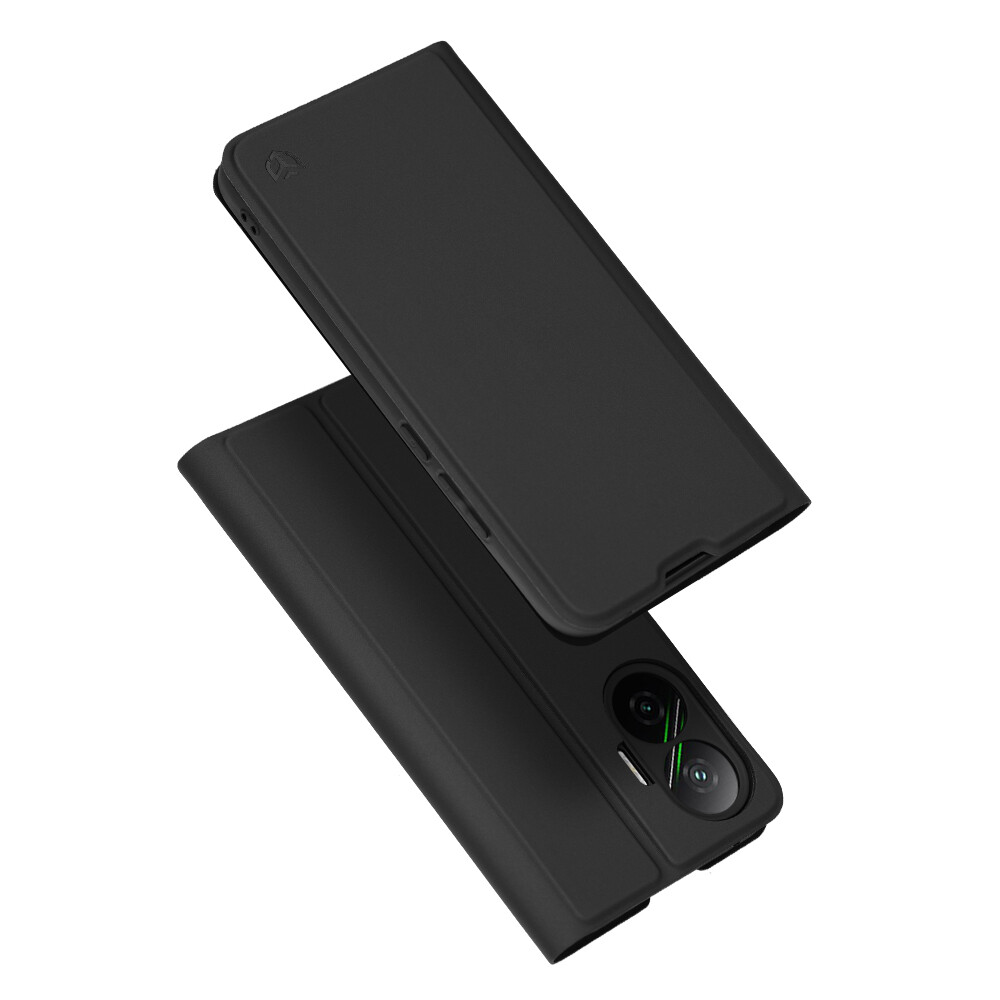 Pouzdro Techsuit Magskin Book pro Xiaomi Poco F7 černé
