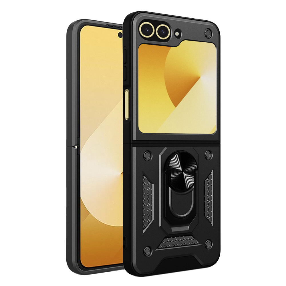 Techsuit CamShield Series Samsung Galaxy Z Flip6 Flip7 FE Černý