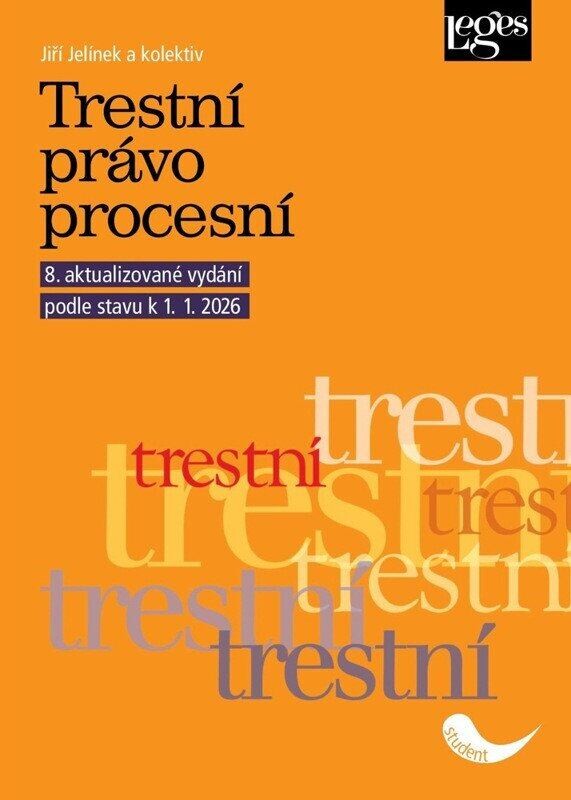 Trestní právo procesní podle stavu k 1. 1. 2026