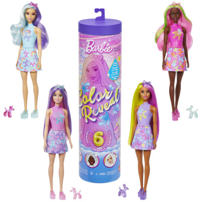 Barbie color reveal Barbie balónková zvířátka